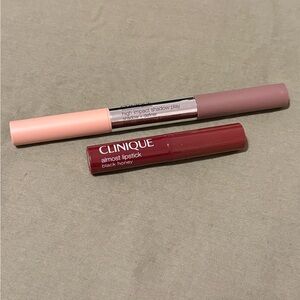 Clinique high impact shadow play and black honey almost lipstick